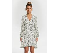 JOSH V Nicolette Dress Cocoon White Black size S | Mini Dresses Outlet | Women | White S