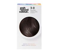 Josh Wood Colour - Ammonia-Free Hair Dye - Permanent Hair Colour with 100% Grey Coverage - Vegan Friendly, Natural-Looking Results, Shiny & Hydrated Hair | 3.0 (Natural Black)