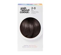 Josh Wood Colour - Ammonia-Free Hair Dye - Permanent Hair Colour with 100% Grey Coverage - Vegan Friendly, Natural-Looking Results, Shiny & Hydrated Hair | 2.0 (Black)