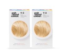 Josh Wood Colour - Ammonia-Free Hair Dye - Permanent Hair Colour with 100% Grey Coverage - Vegan Friendly, Natural-Looking Results, Shiny & Hydrated Hair | 9.0 (Blonde)