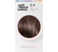 Josh Wood Colour - Ammonia-Free Hair Dye - Permanent Hair Colour with 100% Grey Coverage - Vegan Friendly, Natural-Looking Results, Shiny & Hydrated Hair | 5.5 (Brown)