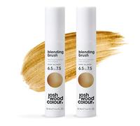Josh Wood Colour Dark Blonde Blending Brush Duo Bundle Grey Root Touch Up to Cover Regrowth in between Colouring, Temporary, WASHES OUT, Vegan, 2 Tubes