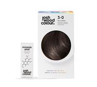 Josh Wood Colour Miracle Kit - Permanent Colour 3.0 and Miracle Shot,62% LESS BREAKAGE, 2.7 TIMES STRONGER HAIR, 38% LESS COLOUR FADE, Covers 100% of grey, Ammonia free