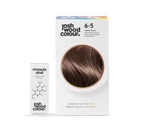 Josh Wood Colour Miracle Kit - Permanent Colour 6.5 and Miracle Shot,62% LESS BREAKAGE, 2.7 TIMES STRONGER HAIR, 38% LESS COLOUR FADE, Covers 100% of grey, Ammonia free
