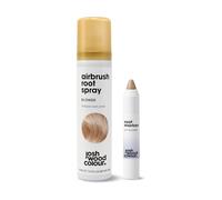 Josh Wood Colour Root Touch Up Bundle, Blonde Airbrush and Icy Root Marker, 75ml, Temporary Hair Colour