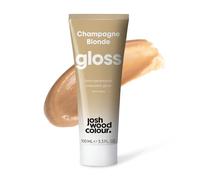 Josh Wood Hair Gloss (Champagne Blonde) - Semi-permanent gloss, adds warm and golden tones, refreshes and conditions hair colour - Lasts up to 6 washes - 100% Vegan - Cream (100ml)
