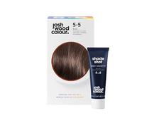 Josh Wood Permanent Colour 5.5 and Smoky Brunette Colour Corrector 4 to 6 Bundle - Striking Permanent Colour with Shine Complex, 100% Grey Coverage, Ammonia Free, Kind to Hair Ingredients
