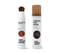 Josh Wood Root Touch Up, Light Brown Blending Brush & Brown Airbrush, Vegan