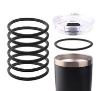 Joshey Rubber Seal Replacement Gaskets for Yeti Rambler 30 oz Tumbler Lids | 6 Packs Leak-Proof O-Rings | Food-Grade Silicone | For Yeti Replacement Parts