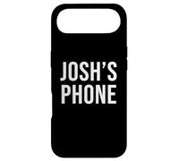 Josh's Phone Black White Name Josh Case for iPhone Air