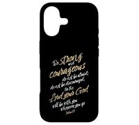 Joshua 1:9 Bible Verse Be Strong and Courageous Scripture Case for iPhone 17
