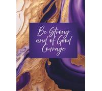 Joshua 1:9 Notebook Hardcover 8.25x11: Faith-Based Journal for Everyday Writing 300 pages