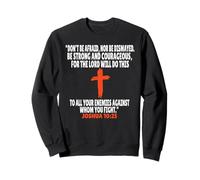 Joshua 10:25 Bible Verses Scripture Sweatshirt