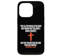 Joshua 4:24 Bible Verses Scripture Case for iPhone 13 Pro