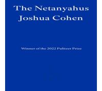 Joshua Cohen The Netanyahus Paperback Book Joshua Cohen Multicolor