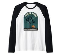Joshua Desert Stars Shirt Night California Sky Camping Raglan Baseball Tee