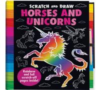 Joshua George Scratch & Draw Unicorns & Horses Too - Scratch Art Activity Book Joshua George Multicolor