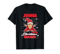 Joshua Makes Christmas Magic Name Joshua Gnome Value Graphic T-Shirt