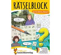 Joshua Schulz B Rätselblock ab 12 Jahre, Band 1: Bunter Rätsel-Spaß (Paperback)