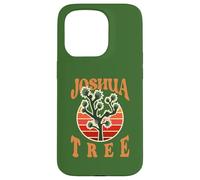 Joshua Tree California Vintage Hiking Camping Retro Groovy Case for iPhone 15 Pro