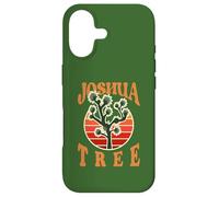 Joshua Tree California Vintage Hiking Camping Retro Groovy Case for iPhone 17