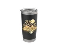 Joshua Tree Desert Moon Reflection Landscape Stainless Steel Insulated Tumbler