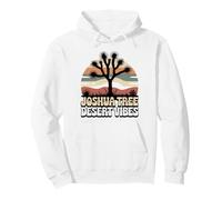 Joshua Tree Desert Vibes Sunset Landscape Art Pullover Hoodie