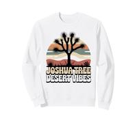 Joshua Tree Desert Vibes Sunset Landscape Art Sweatshirt