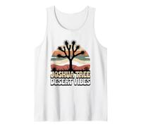 Joshua Tree Desert Vibes Sunset Landscape Art Tank Top