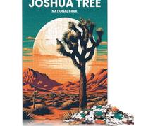 Joshua Tree Jigsaw Puzzles 1000 Pieces for Adults Jigsaw Puzzles for Adults 1000 Piece Puzzle Educational Games 1000pcs (75x50cm)