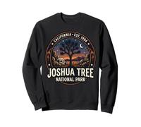 Joshua Tree National Park California Skull Night Desert Sweatshirt