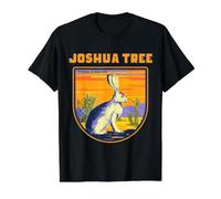 Joshua Tree National Park Hare Rabbit Value Graphic T-Shirt, Men, Black, XL