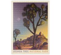 Joshua Tree National Park: Into The Evening, Vintage Poster - Premium 500 pieces Puzzle - MyPuzzle special collection from Anderson Design Group