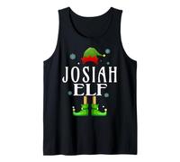 Josiah Elf Xmas Funny Men's Family Matching Christmas Josiah Tank Top