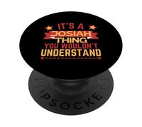 Josiah Name Funny Gift For Josiah PopSockets Adhesive PopGrip
