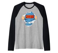 Josiah Name Superhero for Boys Named Josiah Raglan Baseball Tee