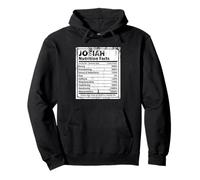 Josiah Nutrition Facts Funny Name Humor Nickname Pullover Hoodie