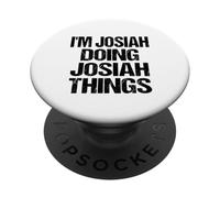 Josiah Personalized First Name Funny Quote Vintage Look PopSockets Adhesive PopGrip