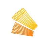 Joskeijky 18 pcs Plastic Hand Sewing Yarn Darning Tapestry Needles Craft 9.3cm; 7cm Each 9Pcs