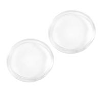 Joskeijky 2Pcs/Set Round Diameter 90mm Fog Lamps Lights Tempered Glass Anti-Fog Glass for L200 Triton ASX