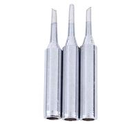 Joskeijky 3Pcs 900M-T-2C 60W 2mm Width Bevel Soldering Solder Iron Tip 43 x 6mm