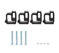 Joskeijky 4 Pack Truck Topper Clamps Mounting Clamps Truck Cap Clamps, Truck Bed Clamps and Canopy Clamps