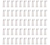 Joskeijky 50 Pack 10Ml Lip Gloss Tubes Empty Lotion Refill Tubes Soft Squeeze Tubes for DIY Travel Distribution Bottle
