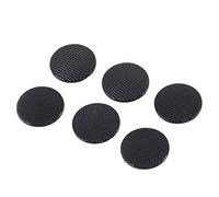 Joskeijky 6pcs Analog Joystick Stick Replacement Cap Cover Button For PSP 1000 Black