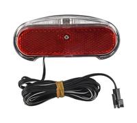 Joskeijky 6V-48V E-Bike Rear Light Electric Bicycle Tail Light E-Scooter Night LED Warning Rear Lamp