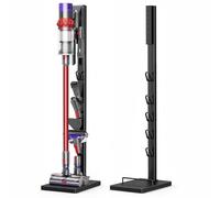 Josmimic Vacuum Stand Compatible with Dyson Gen5 V15 V12 V11 V10 V8 V7 V6 | Freestanding Metal Vacuum Holder with Weighted Anti-Tip Base, Space-Saving Storage Rack for Dyson Cordless Vacuum Cleaners