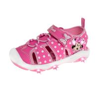 Josmo Girls Disney Minnie Mouse LED Light Up Strap Sandal Kids Size