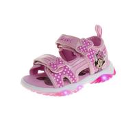 Josmo Girls Disney Minnie Mouse LED Light Up Strap Sandal Kids Size