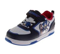 Josmo Sonic The Hedgehog Teenage Mutant Ninja Turtles Slipon Athletic Tennis Trainers Kids Size 11-13 Little Kid 1-4, navy, 1 Big Kid