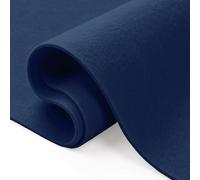 JOSNAAN Soft Polyester Felt Fabric Sheet, 1.4 mm Thick Non-Woven Felt Cloth, Easy to Cut & Sew for DIY Crafts, Sewing Projects and Home Decoration(72 * 36",Navy)
